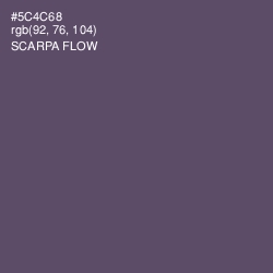 #5C4C68 - Scarpa Flow Color Image